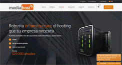 Desktop Screenshot of mediahost.cl