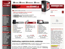 Tablet Screenshot of mediahost.sk